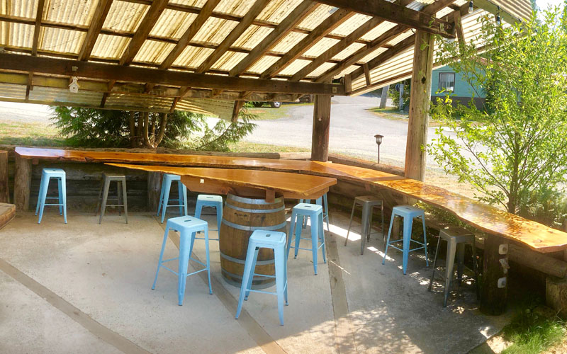 Covered Gathering Bar