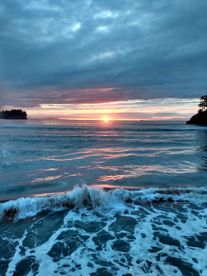 Pacific Sunset Surf