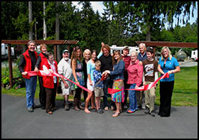 Chamber of Commerce ribbon cutting