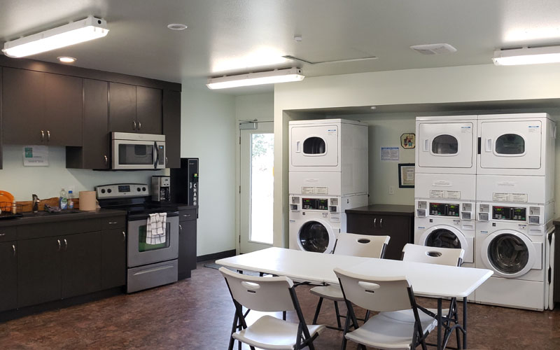 Modern laundry facilities