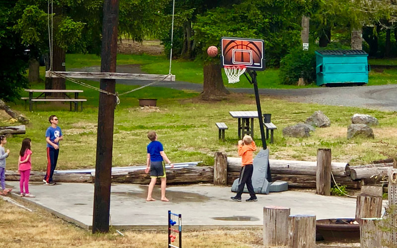 Family recreation area